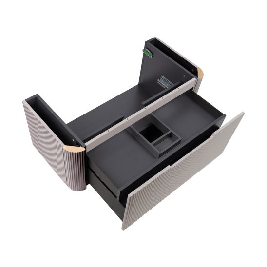 Set Kabinett Oltens Hamnes 60024900, Naphtha-Arbeitsplatte Oltens Hamnes 63014900