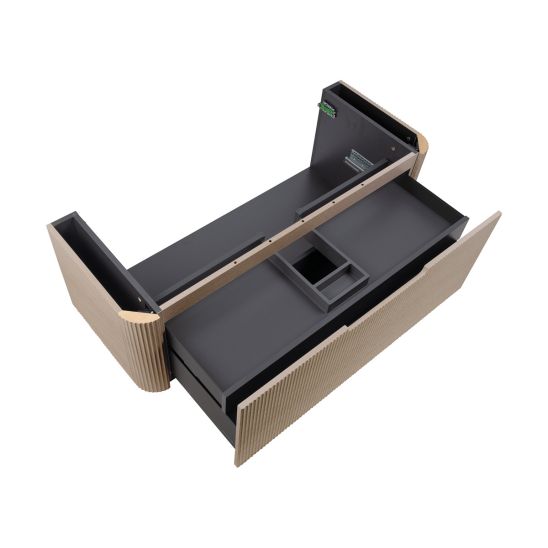 Set Kabinett Oltens Hamnes 60025060, Naphtha-Arbeitsplatte Oltens Hamnes 63015060