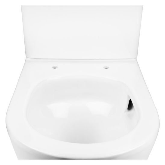 Set Kompakt-WC-Becken Oltens Jog 44000000, WC-Sitz Oltens Hamnes 45111000