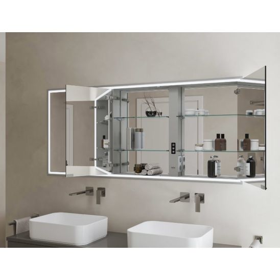 Set Kabinett Kronenbach Cube 2.0 KB100212CR, Unterputz-Montagerahmen für Spiegel Kronenbach Cube 2.0 NU1000032NU