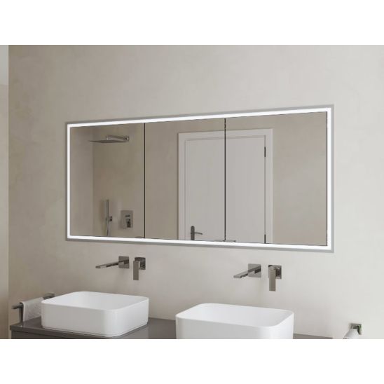 Set Kabinett Kronenbach Cube 2.0 KB100212CR, Unterputz-Montagerahmen für Spiegel Kronenbach Cube 2.0 NU1000032NU