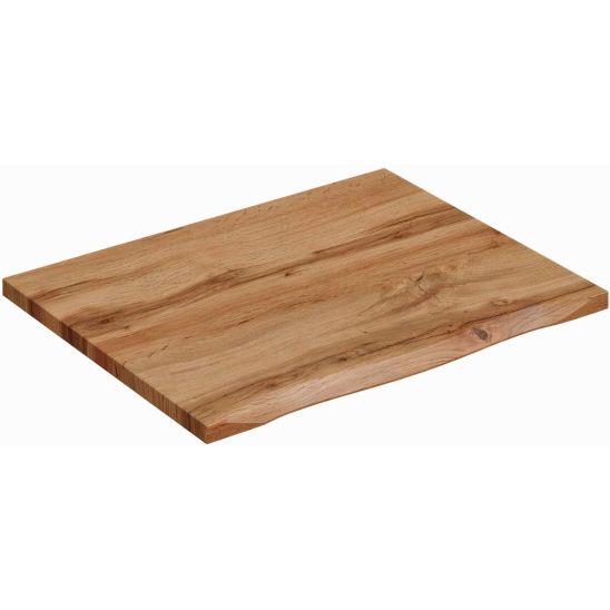 Set Kabinett Comad Adel Oak ADEL OAK 82-60-B-2S, Naphtha-Arbeitsplatte Comad Nature Wotan NATURE WOTAN 89-60-46 M