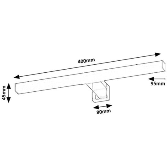 Set Spiegel Dubiel Vitrum Luis 5905241012827, Leuchter Rabalux Oliro 75051