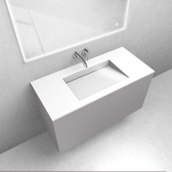 Set Badschrank Oltens Lun Rilla 60029060, Waschbecken Oltens Stila 40203000