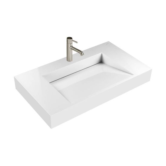 Set Badschrank Oltens Lun Rilla 60028300, Waschbecken Oltens Stila 40001000