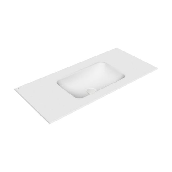 Set Waschbecken Oltens Kalla 40208900, Badschrank Oltens Vernal 60011000