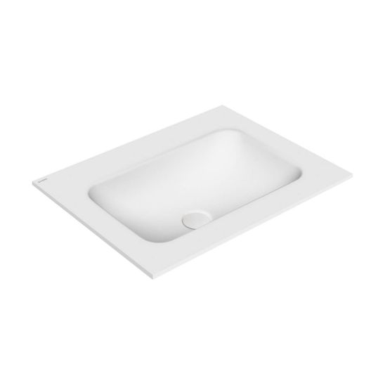 Set Waschbecken Oltens Kalla 40209900, Badschrank Oltens Lun 60032300