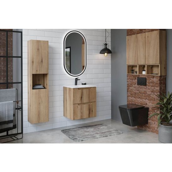 Set Badschrank Comad Nova Coast Evoke NOVA COAST EVOKE 82-80-40-2S, Badschrank Comad Nova Coast Evoke NOVA COAST EVOKE 80-30-2D, NOVA OAK A 89-80