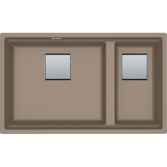 Set Granitspüle Franke Kanon 125.0749.677, Küchenarmatur Franke Atlas Neo 115.0741.710