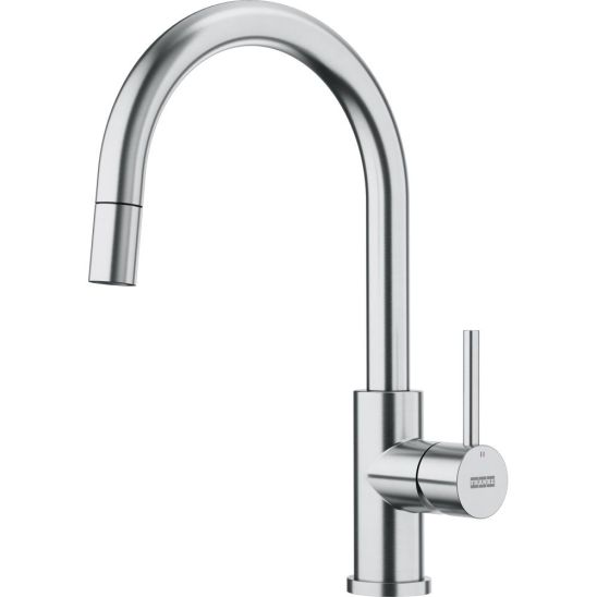 Set Edelstahlspüle Franke Maris 127.0544.021, Küchenarmatur Franke Smart Glenda 115.0747.474, 112.0717.084