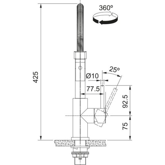 Set Edelstahlspüle Franke Box 127.0453.656, Küchenarmatur Franke Smart Glenda 115.0747.475, 112.0717.084