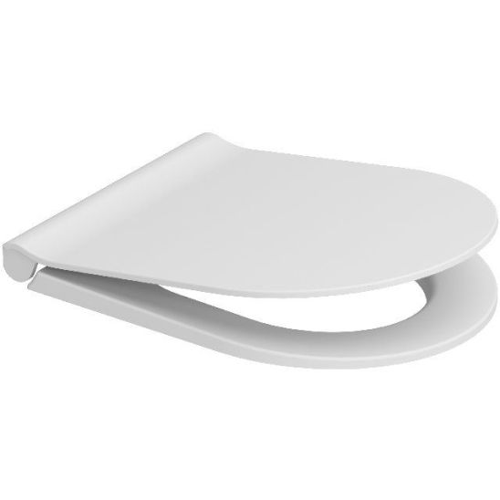 Set WC-Becken Ceramica Dolomite Mirto Round D474901, WC-Sitz Ceramica Dolomite S473301