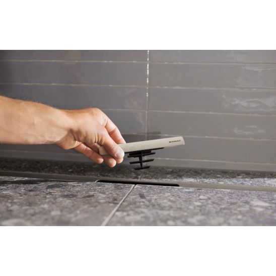 Set Linienablauf Geberit CleanLine 154.501.KS.1, Duschrinne Geberit CleanLine 154.152.00.1