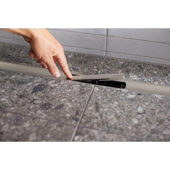 Set Linienablauf Geberit CleanLine 154.501.KS.1, Duschrinne Geberit CleanLine 154.152.00.1