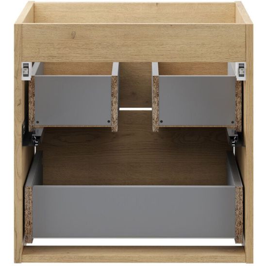 Set Badschrank Comad Viola VIOLA CREMONA 82-50-46-2S, Waschbecken Comad Lava UM-CFP LAVA 50D