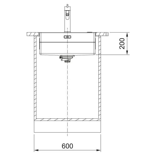 Set Edelstahlspüle Franke Box 127.0749.856, Küchenarmatur Franke Smart Glenda 115.0747.475
