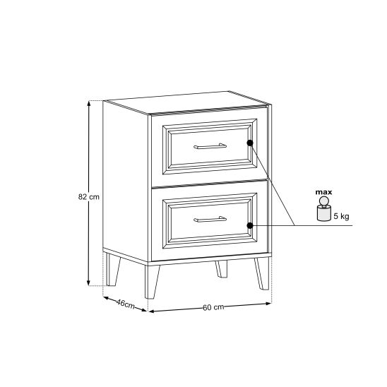Set Badschrank Comad Dorothy Ristretto DOROTHY RISTRETTO 84-60-2D, Badschrank Comad Dorothy Ristretto DOROTHY RISTRETTO 82-60-46-2S, UM-6252SMILE40DP, RISTRETTO 89-60-46 M