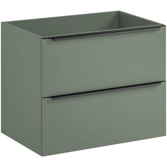 Set Badschrank Comad Sombra Green SOMBRA GREEN 82-70-46-2S, Waschtischplatte Comad Sombra Green GREEN 89-70-46 M