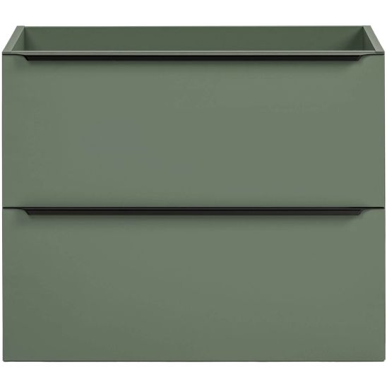 Set Badschrank Comad Sombra Green SOMBRA GREEN 82-70-46-2S, Waschtischplatte Comad Sombra Green GREEN 89-70-46 M