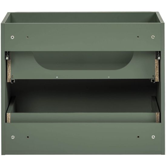 Set Badschrank Comad Sombra Green SOMBRA GREEN 82-70-46-2S, Waschtischplatte Comad Sombra Green GREEN 89-70-46 M
