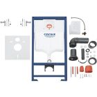 Set Unterputzrahmen Grohe Rapid SL 38539001, WC-Becken mit Absenkautomatik-Sitz Hagser Beno HGR20000042, 38964KF0