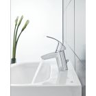 Set Badewannen- und Duscharmatur Grohe Eurosmart 33300002, Waschtischarmatur Grohe Eurosmart 33265002
