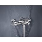 Set Badewannen- und Duscharmatur Grohe Grohtherm 800 34567000, Duschset Grohe Euphoria 27369000