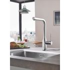 Set Küchenarmatur Grohe Essence 30270000, Granitspüle Grohe K700 31654AP0