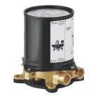 Set Badewannen- und Duscharmatur Grohe Essence 23491001, Bodenbefestigungselement Grohe 45984001