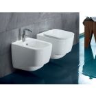 Set WC-Becken Hatria Fusion YXZL01, Toilletensitz Hatria Fusion Y1EY01