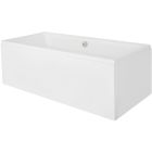 Set Rechteckige Badewanne Besco Quadro #WAQ-170-PK, Badewannenverkleidung Besco Quadro #OAQ-170-PK