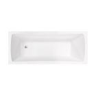 Set Rechteckige Badewanne Besco Optima #WAO-160-PK, Badewannenverkleidung Besco #OAP-160-UNI