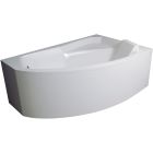 Set Eckbadewanne Besco Rima #WAR-140-NP, Badewannenverkleidung Besco Rima OAR-140-NS