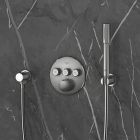 Set Badewannen- und Duscharmatur Grohe Essence 33624DC1, Handbrause Grohe Rainshower SmartActive 130 26574DC0, 27074DC0, 28362DC1