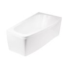 Set Eckbadewanne Besco Luna #WAL-150-NP, Badewannenverkleidung Besco Luna OAL-150-NP