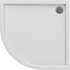 Set Dusche Oltens Vorma 20102100, Halbrunde Duschwanne Oltens Superior 16002000