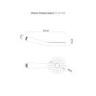 Set Duschbatterie Oltens Jog 33003100, Duschstange Oltens Alling 37300100, 37101100, 37201100