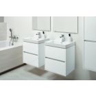 Set Kabinett Cersanit Crea S924-003, Waschbecken Cersanit Crea K114-006