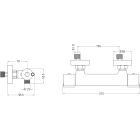 Set Duschbatterie Deante Neo Joko BOJ_04BT, Duschset Deante Neo Joko NBJ_051K