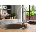 Set Stahlspüle Franke Smart 101.0368.324, Küchenarmatur Ferro Zumba BZA4S