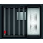 Set Granitspüle Franke Kanon 125.0528.612, Küchenarmatur Franke Lina 115.0626.053