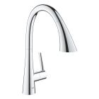 Set Küchenarmatur Grohe Zedra 32294002, Granitspüle Grohe K700 31654AP0
