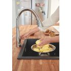 Set Küchenarmatur Grohe Zedra 32294002, Granitspüle Grohe K700 31654AP0