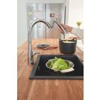 Set Küchenarmatur Grohe Zedra 32294002, Granitspüle Grohe K700 31654AP0