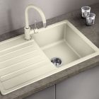 Set Granitspüle Blanco Legra 45 S 522201, Küchenarmatur Oltens Litla 35204300
