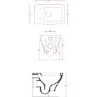 Set WC-Becken Art Ceram Jazz JZV00101;00, Toilletensitz Art Ceram Jazz JZA00601;71