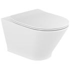 Set WC-Becken mit Absenkautomatik-Sitz Roca Gap Round A34H0N8000, Unterputzrahmen Roca Duplo One A890070020, A890189206, A890063000