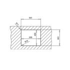 Set Stahlspüle Teka Flexlinea 115000023, Küchenarmatur Teka ICO 116030032