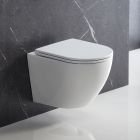 Set Unterputzrahmen Tece Profil 9300302, WC-Becken mit Absenkautomatik-Sitz Omnires Ottawa OTTAWAMWBP, 9240407