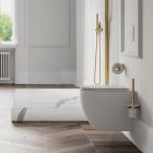 Set Unterputzrahmen Tece Profil 9300302, WC-Becken mit Absenkautomatik-Sitz Omnires Ottawa OTTAWAMWBP, 9240407